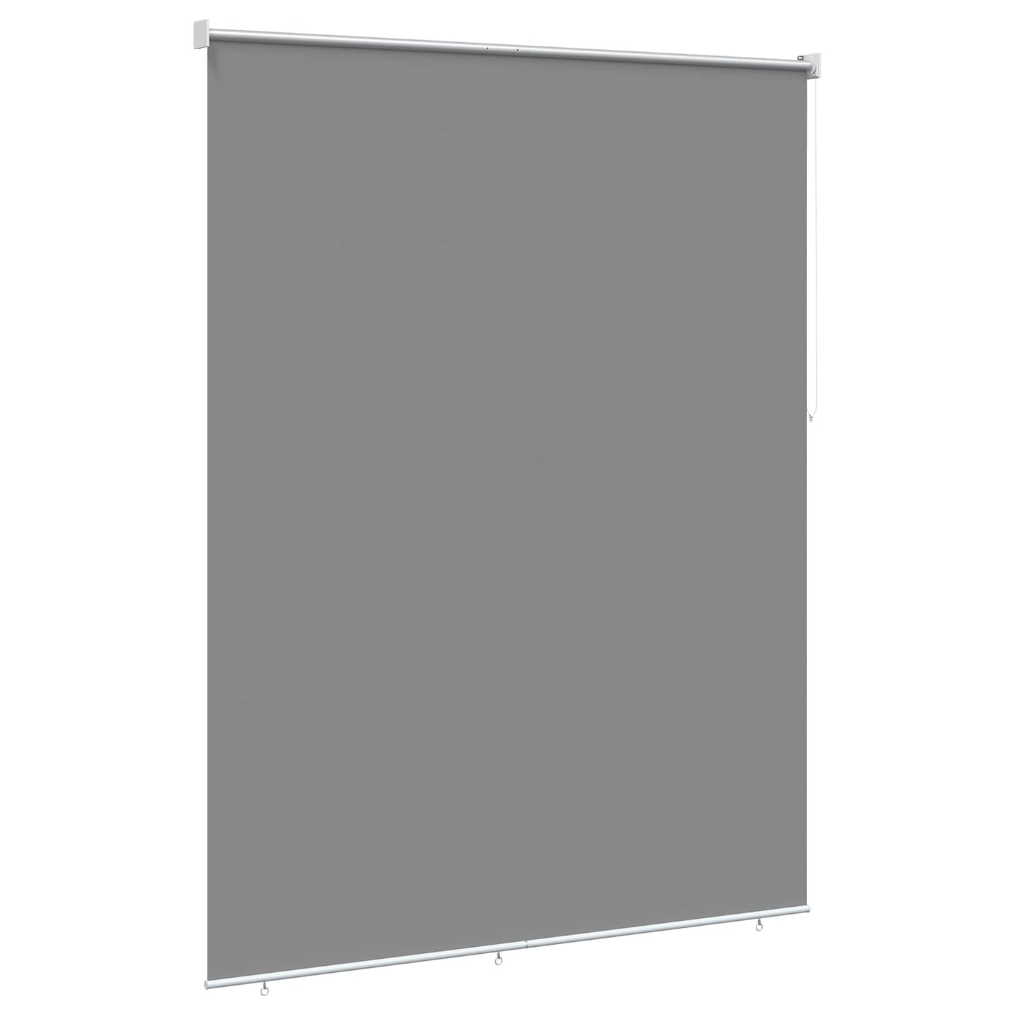vidaXL Roller Blind UV Protection Light Grey 200 x 140 cm Polyester