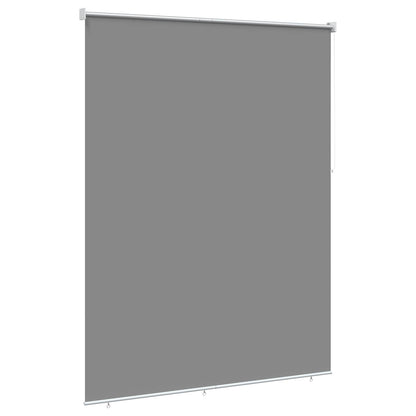 vidaXL Roller Blind UV Protection Light Grey 200 x 140 cm Polyester