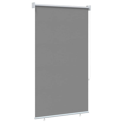vidaXL Roller Blind UV Protection Light Grey 80 x 230 cm Polyester
