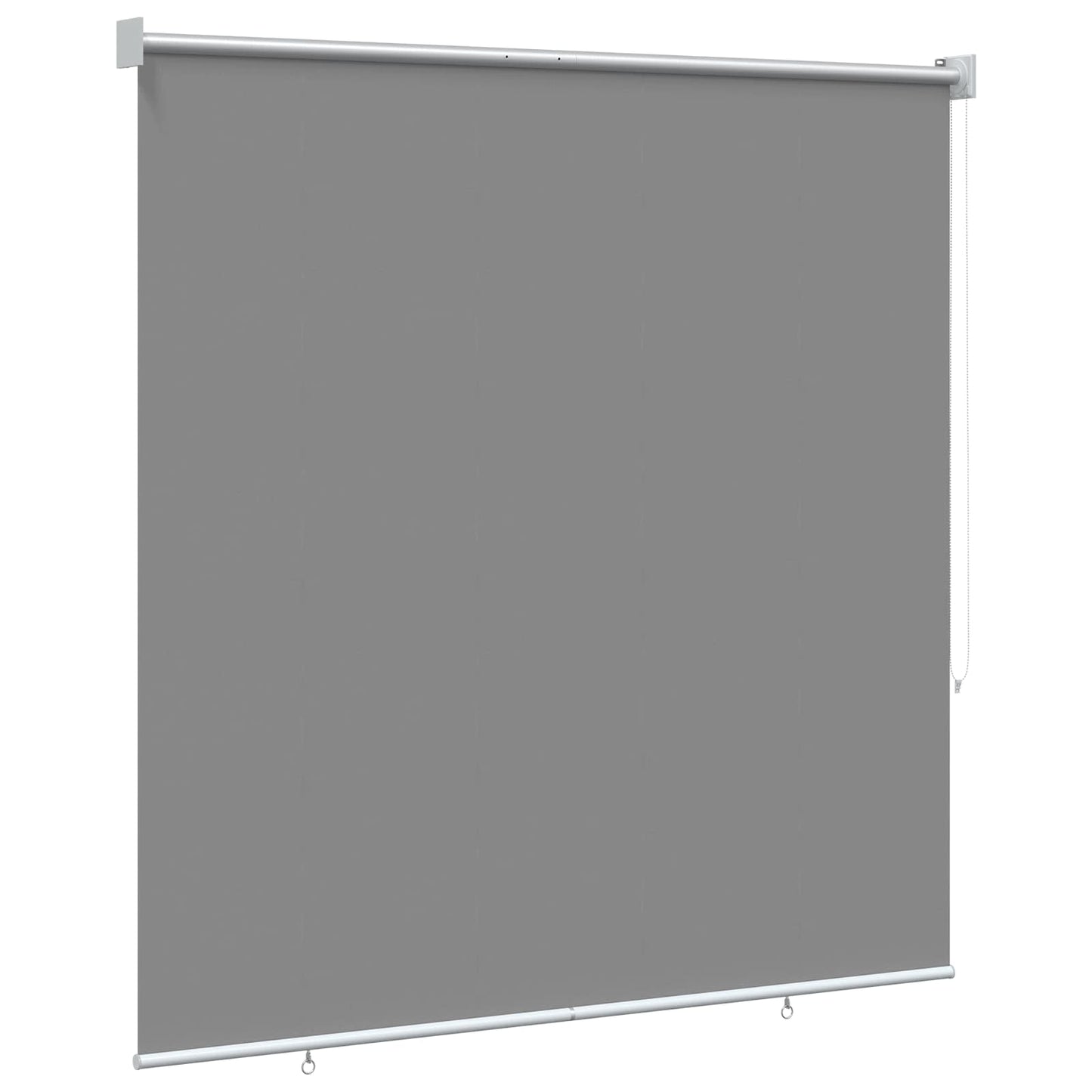 vidaXL Roller Blind UV Protection Light Grey 100 x 230 cm Polyester