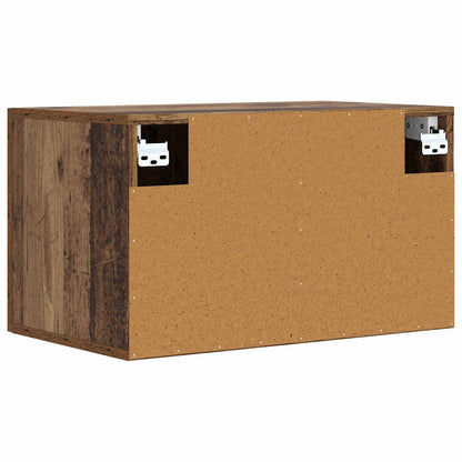 vidaXL Wall Cabinet Old wood 60 x 36.5 x 35 cm Engineered Wood