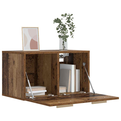 vidaXL Wall Cabinet Old wood 60 x 36.5 x 35 cm Engineered Wood