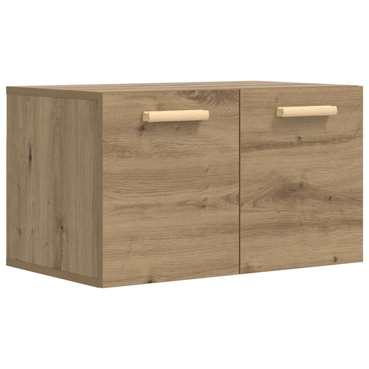 vidaXL Wall Cabinet 60 x 36.5 x 35 cm Engineered Wood Artisan oak