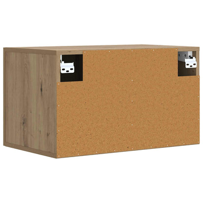 vidaXL Wall Cabinet 60 x 36.5 x 35 cm Engineered Wood Artisan oak