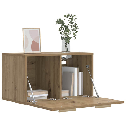 vidaXL Wall Cabinet 60 x 36.5 x 35 cm Engineered Wood Artisan oak