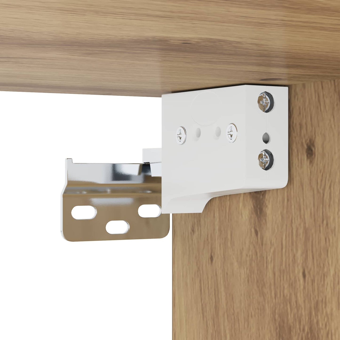vidaXL Wall Cabinet Wall-Mounted Artisan oak 80 x 36.5 x 35 cm