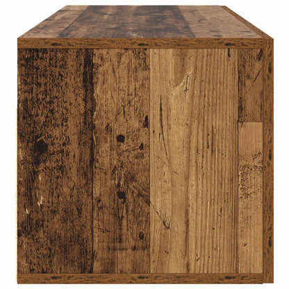 vidaXL Wall Cabinet Old wood 100 x 36.5 x 35 cm Engineered Wood