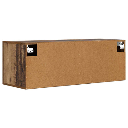 vidaXL Wall Cabinet Old wood 100 x 36.5 x 35 cm Engineered Wood