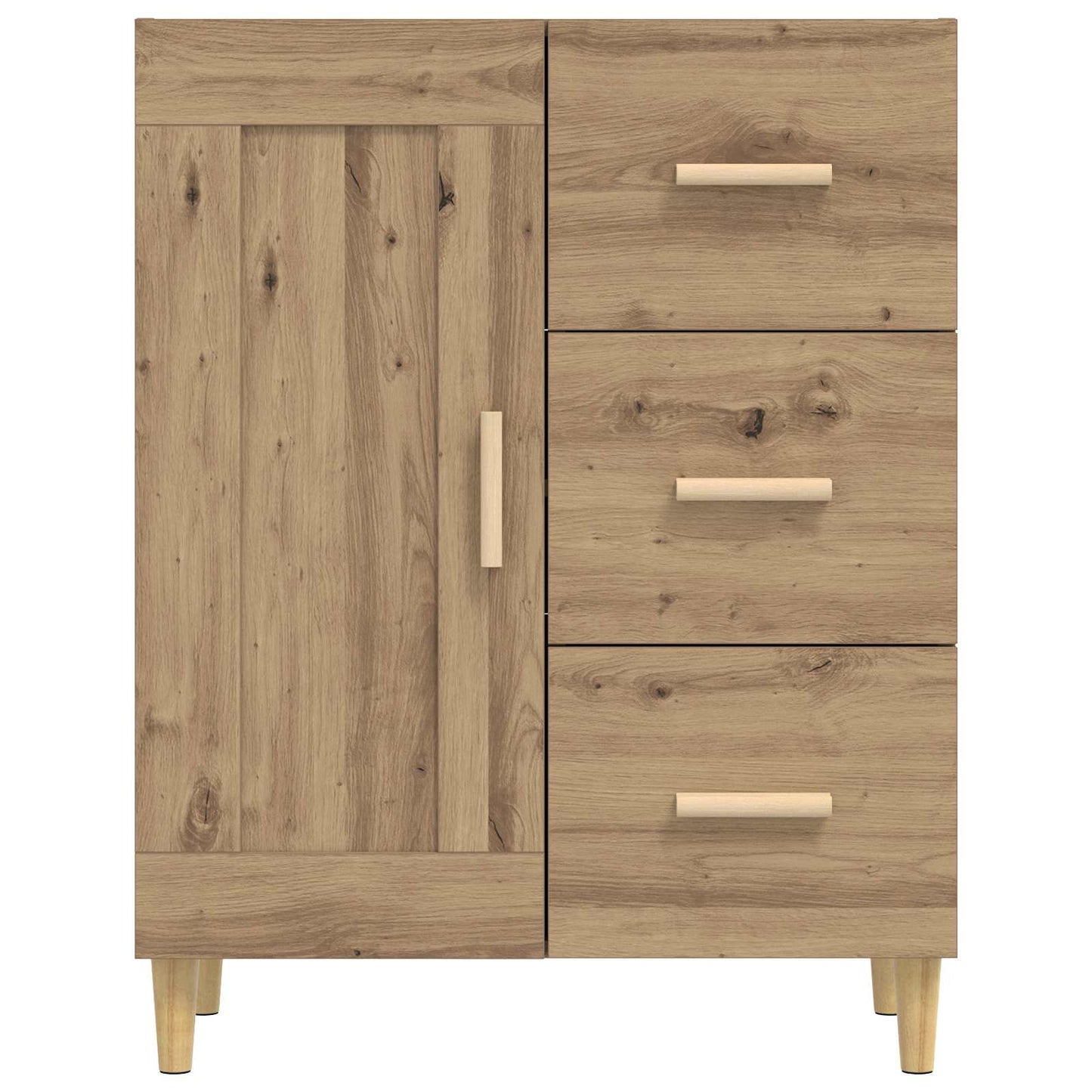 vidaXL Sideboard Artisan Oak 69.5 x 34 x 90 cm Engineered Wood