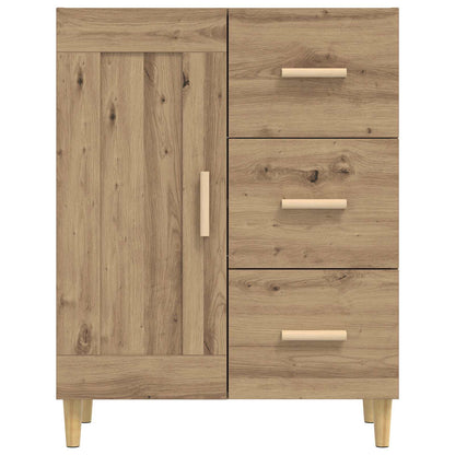 vidaXL Sideboard Artisan Oak 69.5 x 34 x 90 cm Engineered Wood