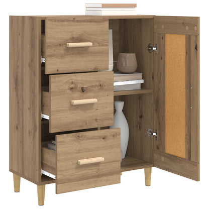 vidaXL Sideboard Artisan Oak 69.5 x 34 x 90 cm Engineered Wood