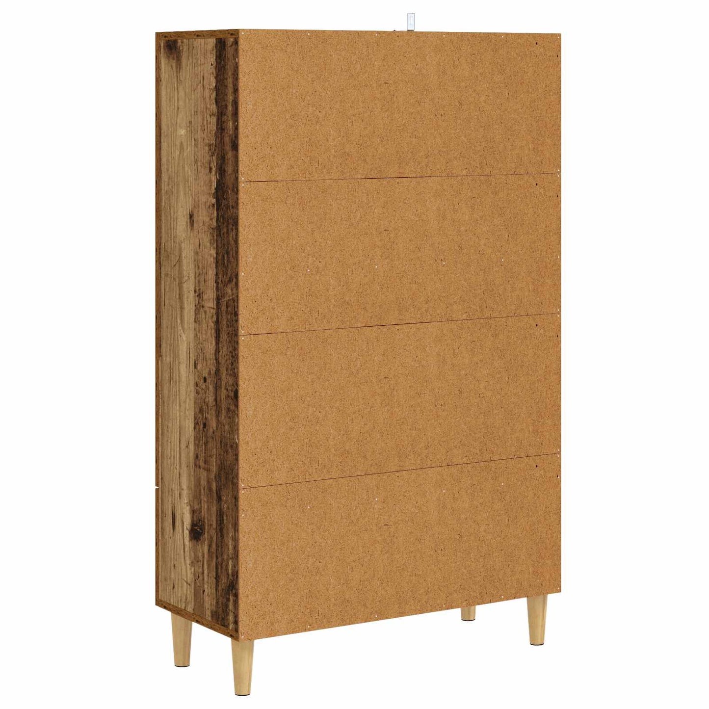 vidaXL Highboard Old Wood 70 x 31 x 115 cm Engineered Wood