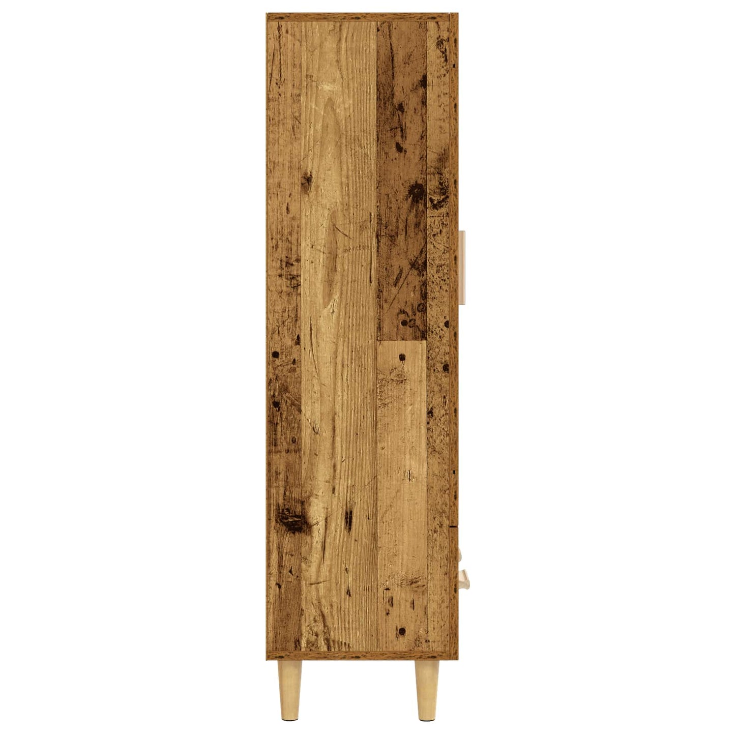 vidaXL Highboard Old Wood 70 x 31 x 115 cm Engineered Wood