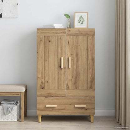 vidaXL Highboard Artisan Oak 70 x 31 x 115 cm Engineered Wood