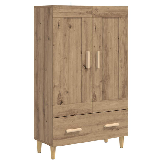 vidaXL Highboard Artisan Oak 70 x 31 x 115 cm Engineered Wood