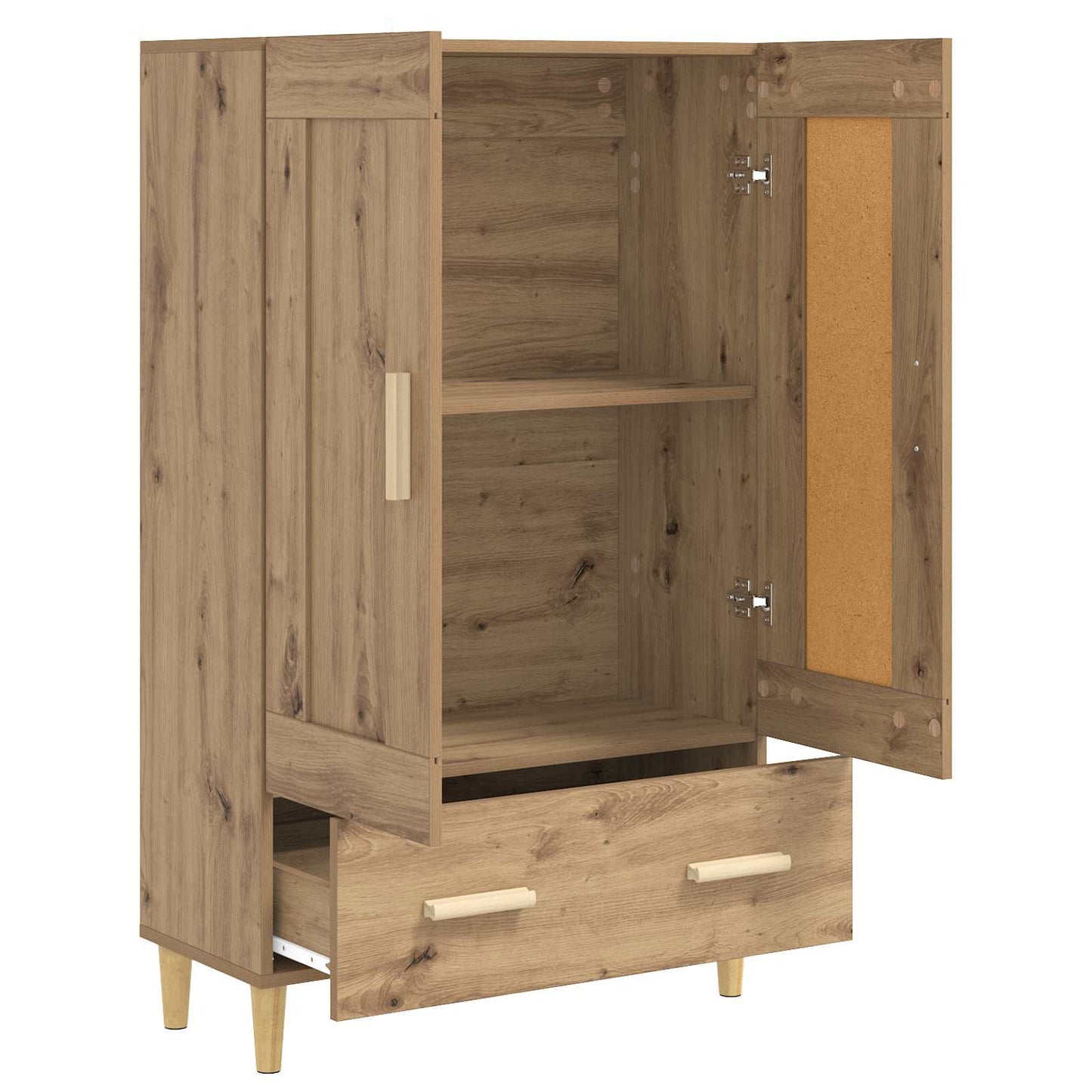 vidaXL Highboard Artisan Oak 70 x 31 x 115 cm Engineered Wood