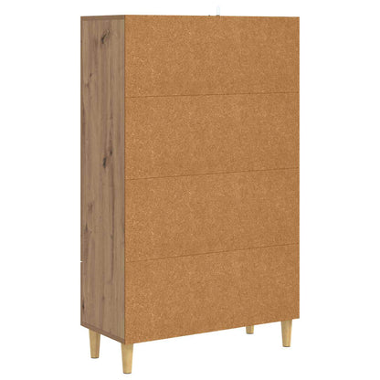 vidaXL Highboard Artisan Oak 70 x 31 x 115 cm Engineered Wood