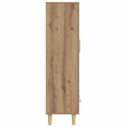 vidaXL Highboard Artisan Oak 70 x 31 x 115 cm Engineered Wood
