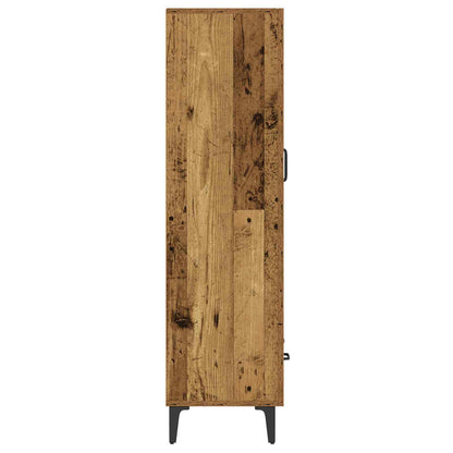 vidaXL Highboard Old Wood 70 x 31 x 115 cm Engineered Wood