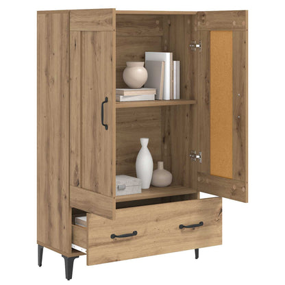 vidaXL Highboard Artisan Oak 70 x 31 x 115 cm Engineered Wood