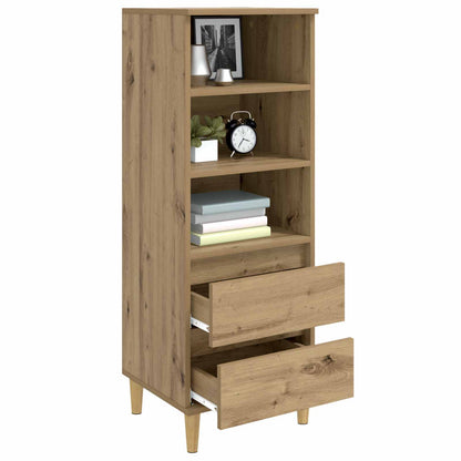 vidaXL Highboard Artisan Oak 40 x 36 x 110 cm Engineered Wood