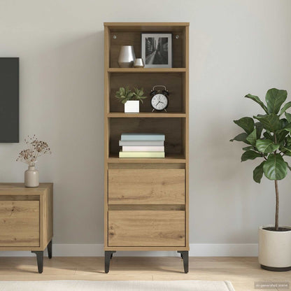 vidaXL Highboard Artisan Oak 40 x 36 x 110 cm Engineered Wood