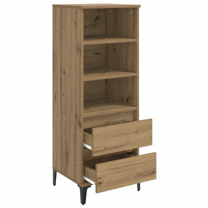 vidaXL Highboard Artisan Oak 40 x 36 x 110 cm Engineered Wood