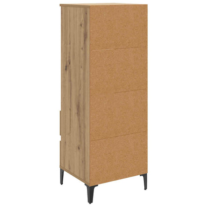vidaXL Highboard Artisan Oak 40 x 36 x 110 cm Engineered Wood
