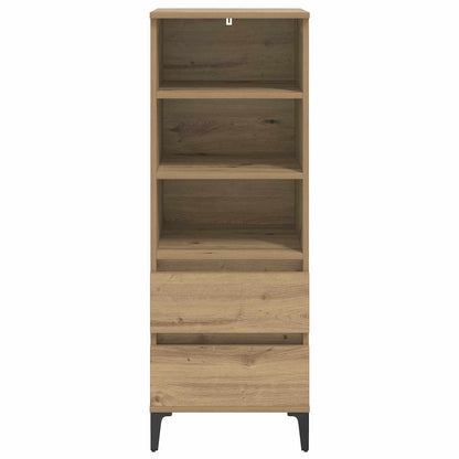 vidaXL Highboard Artisan Oak 40 x 36 x 110 cm Engineered Wood