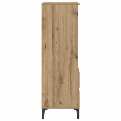 vidaXL Highboard Artisan Oak 40 x 36 x 110 cm Engineered Wood