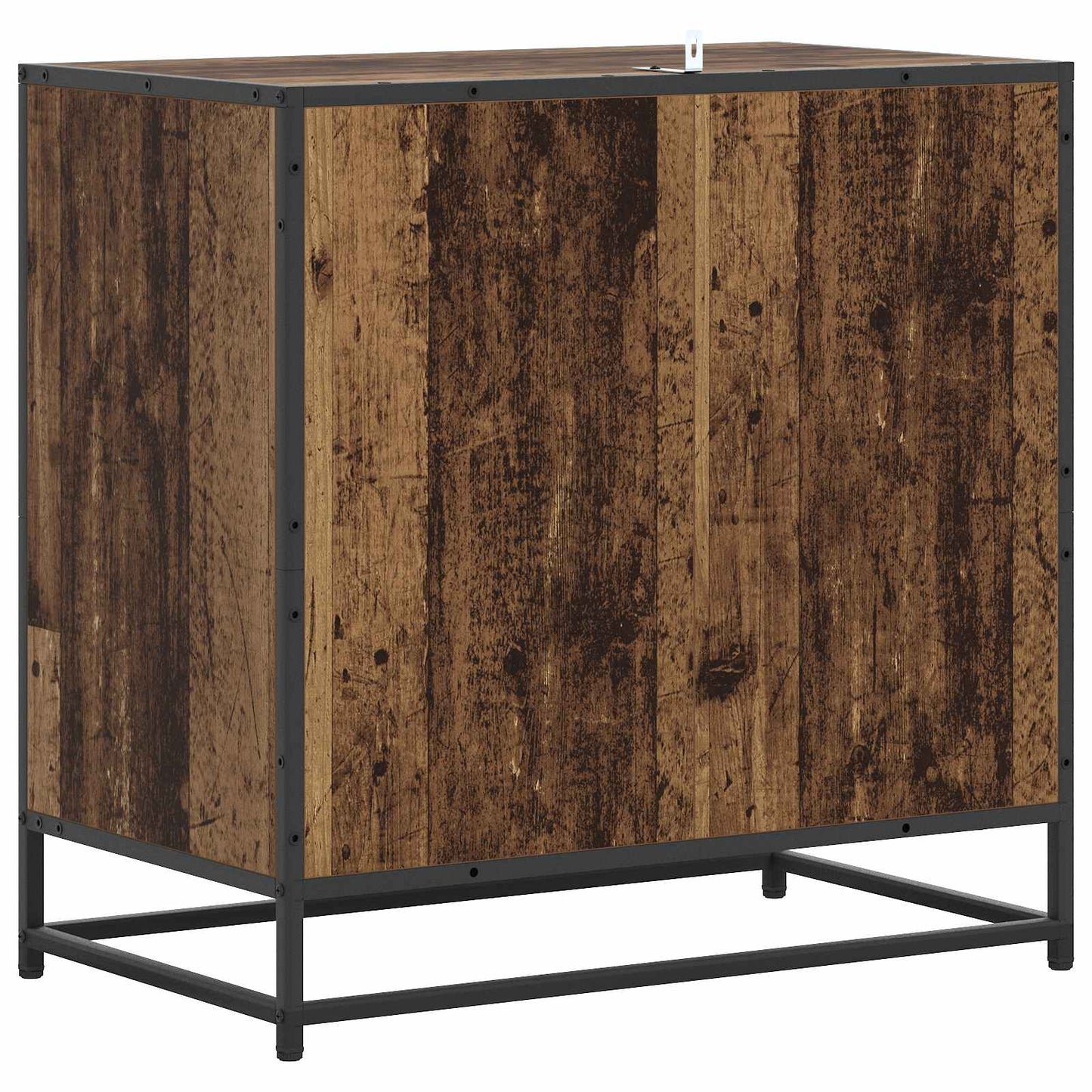 vidaXL Drawer Cabinet 3-Drawer Old wood 70 x 41 x 70 cm