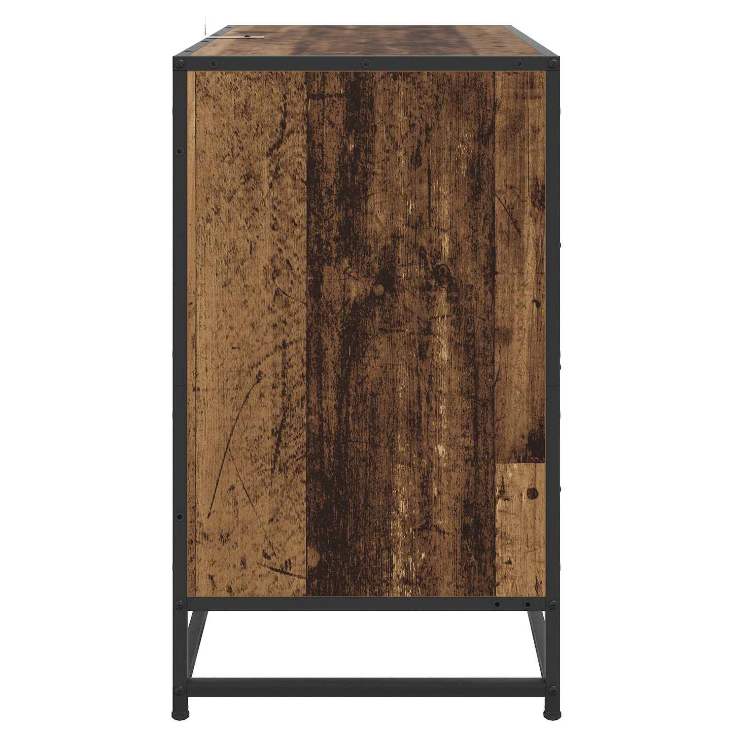 vidaXL Drawer Cabinet 3-Drawer Old wood 70 x 41 x 70 cm