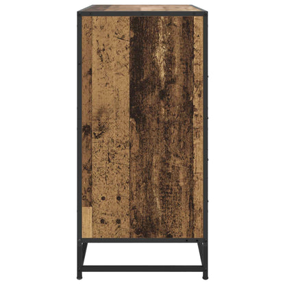 vidaXL Drawer Cabinet 4-Drawer Old wood 70 x 41 x 83.5 cm