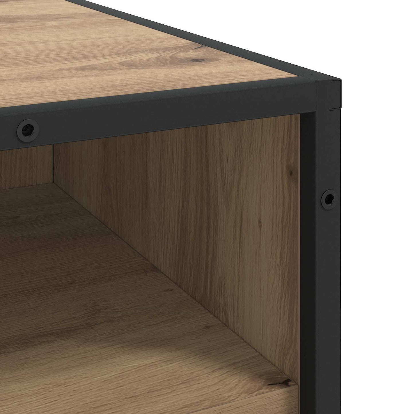 vidaXL Drawer Cabinet 4-Drawer Artisan oak 70 x 41 x 83.5 cm