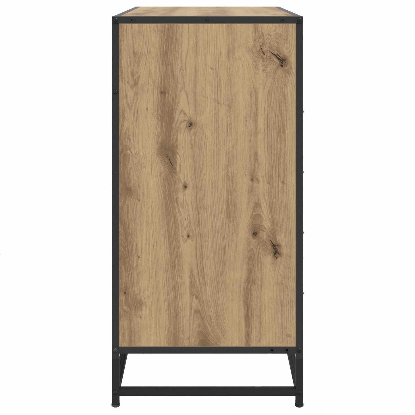 vidaXL Drawer Cabinet 4-Drawer Artisan oak 70 x 41 x 83.5 cm