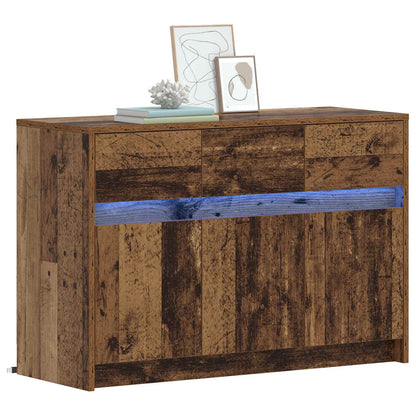 vidaXL TV Cabinet 91 x 34 x 61 cm Old Wood Engineered Wood