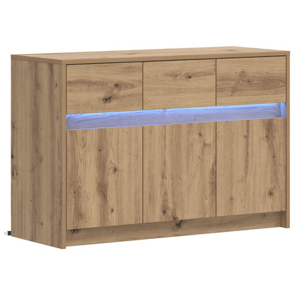 vidaXL TV Cabinet 91 x 34 x 61 cm Artisan Oak Engineered Wood