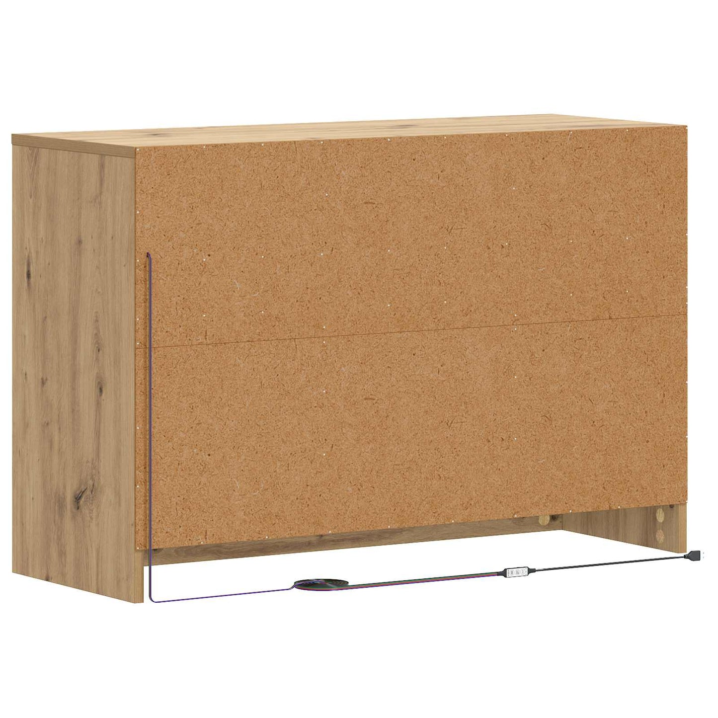 vidaXL TV Cabinet 91 x 34 x 61 cm Artisan Oak Engineered Wood