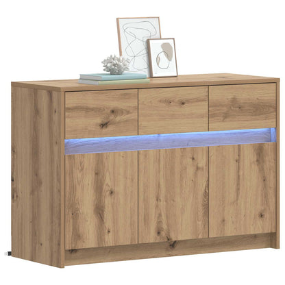 vidaXL TV Cabinet 91 x 34 x 61 cm Artisan Oak Engineered Wood
