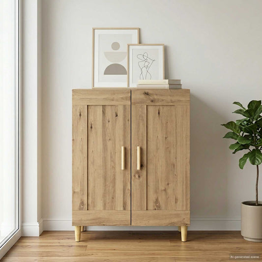 vidaXL Sideboard Artisan Oak 69.5 x 34 x 90 cm Engineered Wood