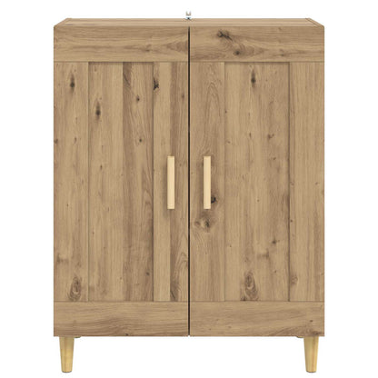 vidaXL Sideboard Artisan Oak 69.5 x 34 x 90 cm Engineered Wood