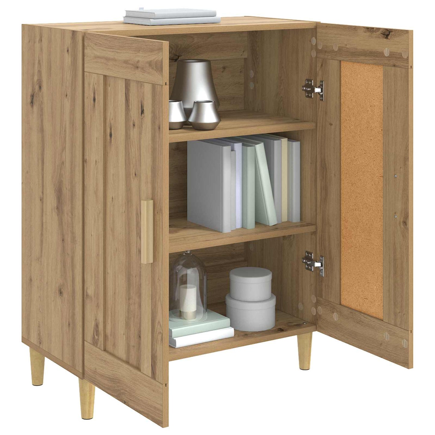vidaXL Sideboard Artisan Oak 69.5 x 34 x 90 cm Engineered Wood