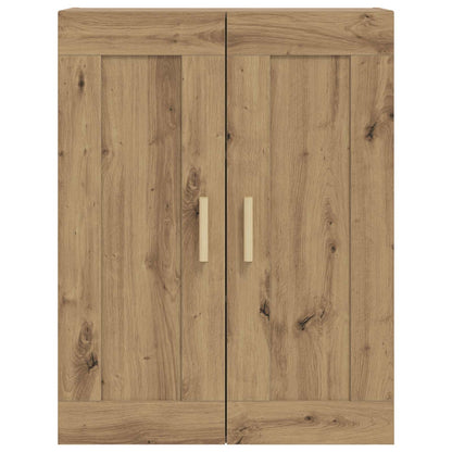 vidaXL Wall Cabinet Wall-Mounted Artisan oak 69.5 x 34 x 90 cm