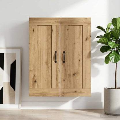 vidaXL Wall Cabinet Artisan Oak 69.5 x 34 x 90 cm Engineered Wood