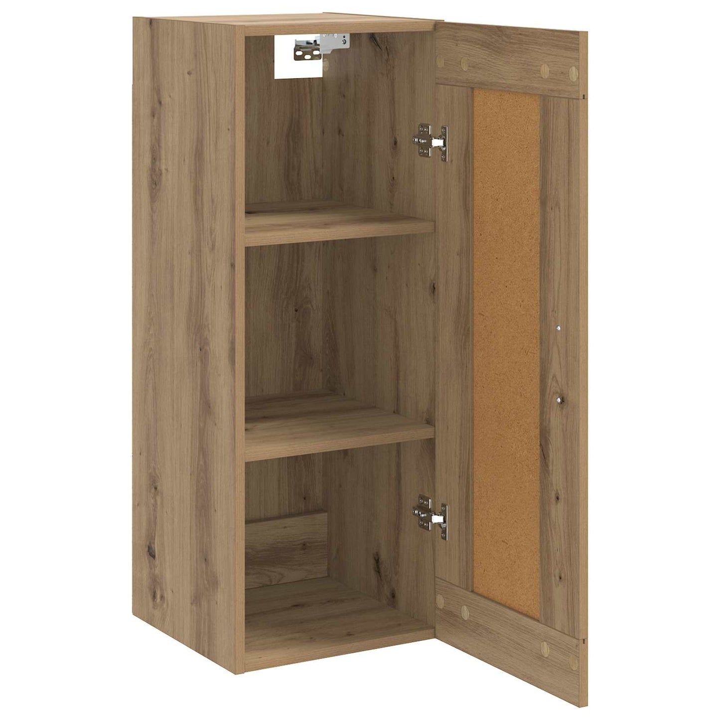 vidaXL Wall Cabinet Artisan Oak 34.5 x 34 x 90 cm Engineered Wood