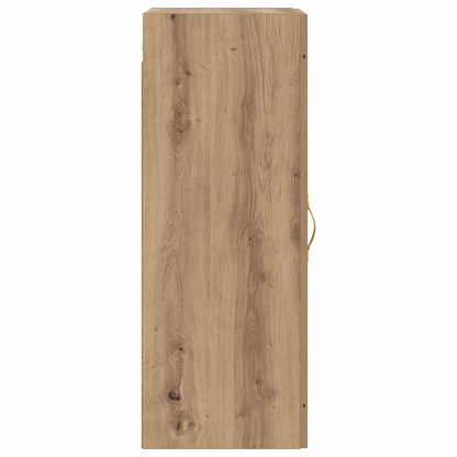 vidaXL Wall Cabinet Artisan Oak 34.5 x 34 x 90 cm Engineered Wood