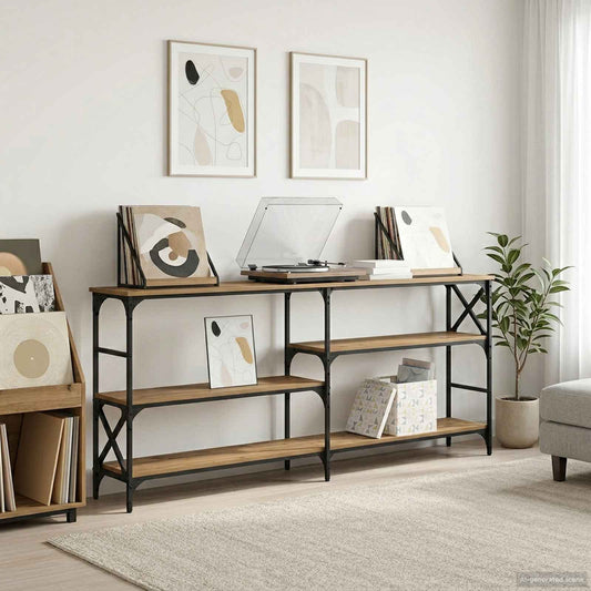 vidaXL Console Table metal PB