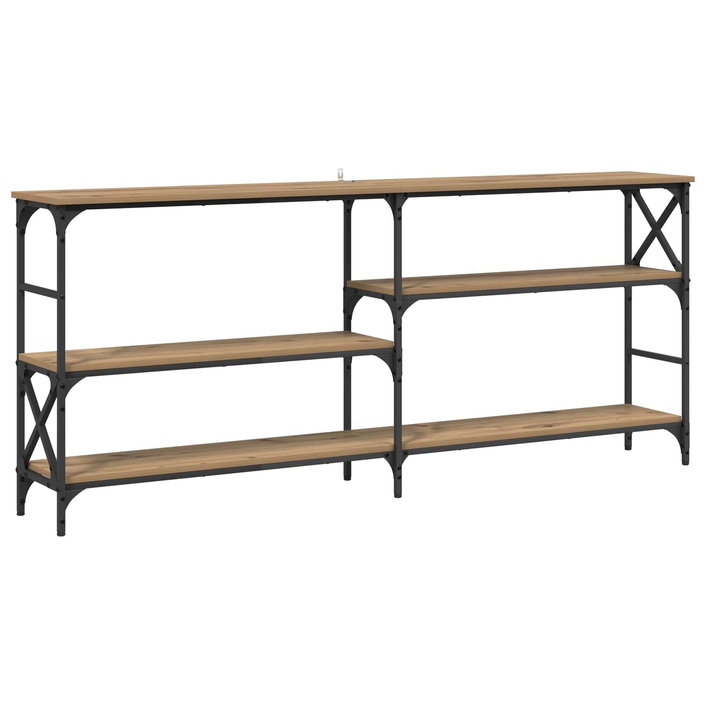 vidaXL Console Table metal PB