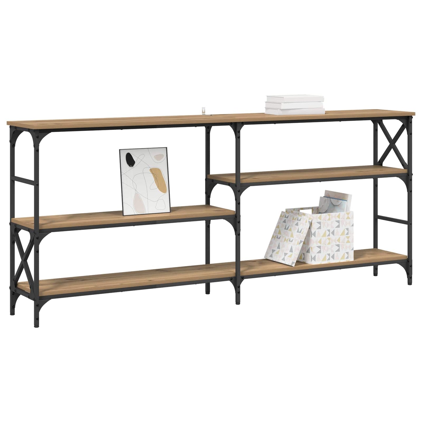 vidaXL Console Table metal PB