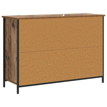 vidaXL Sideboard Old Wood 100 x 35 x 70 cm Engineered Wood